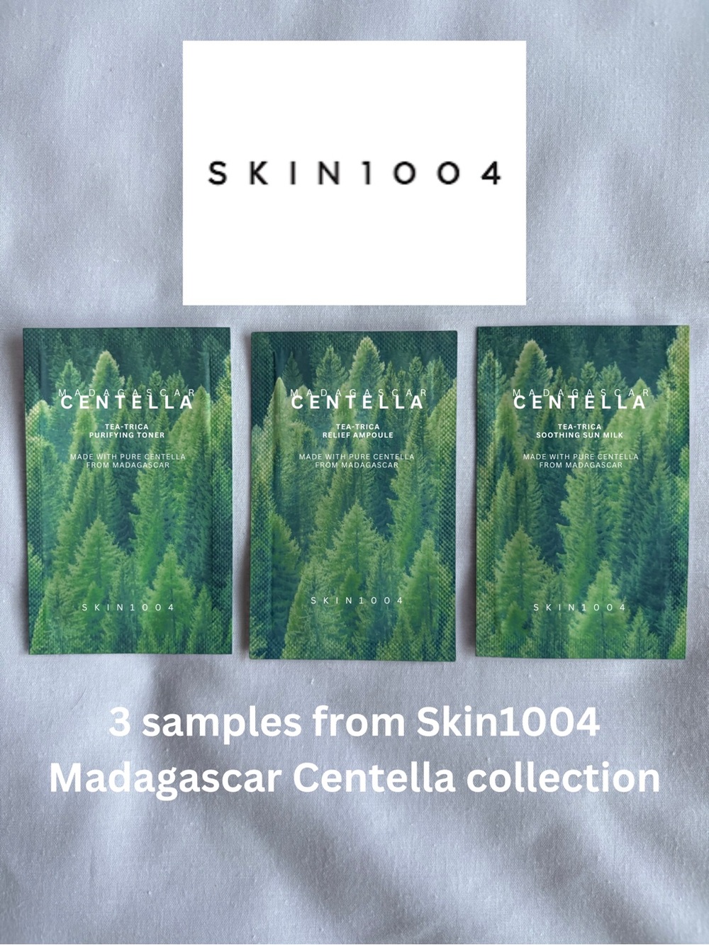 SKIN1004 Madagascar Centella 3 Samples
